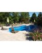 South Beach with Aurora Inground Pool Liner 27/20 MIL. - Clearance - By Latham
