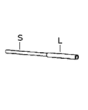 STABILIZER RAIL PTD 1/2" SMALL - 583-1012 obsolete sub w/ SKU: 583-1071 