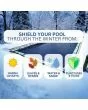 Swimline Super Guard Winter Pool Cover - Inground - Rectangle 