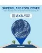 Swimline Super Guard Winter Pool Cover - Inground - Rectangle 