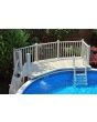 Vinyl Works 5 X 13.5 Resin Pool Deck Model FD - Taupe
