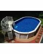 Vinyl Works 5 X 13.5 Resin Pool Deck Model FD - Taupe  