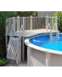 Vinyl Works 5 X 13.5 Resin Pool Deck Model FD - Taupe
