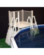 Vinyl Works 5 X 5 Resin Pool Deck Model SD - Taupe