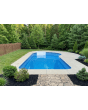Waterfall Tile Oyster Bay Silver Floor Inground Liner by Freetime Fun 27 or 20 MIL 