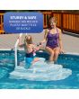 Wedding Cake Above Ground Pool Step w/ Liner Pad
