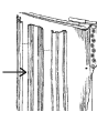 Whispering Wind Two Vertical Center Section - 54" Oval and Round Pools (580-2301) 