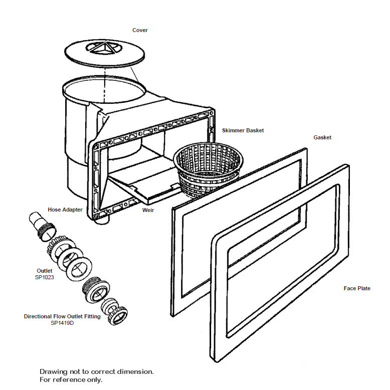 Hayward SP1091LX Dyna-Skim Parts