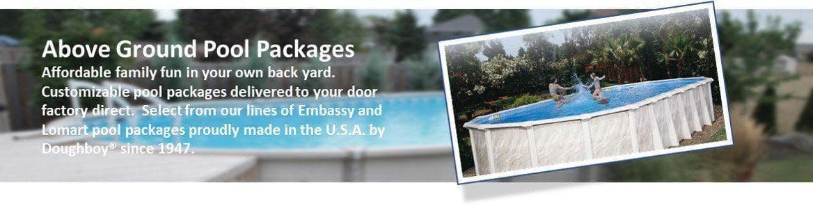 Above Ground Swimming Pool Packages