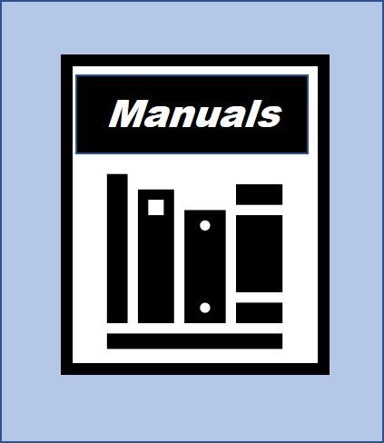 pool and equipment  manuals